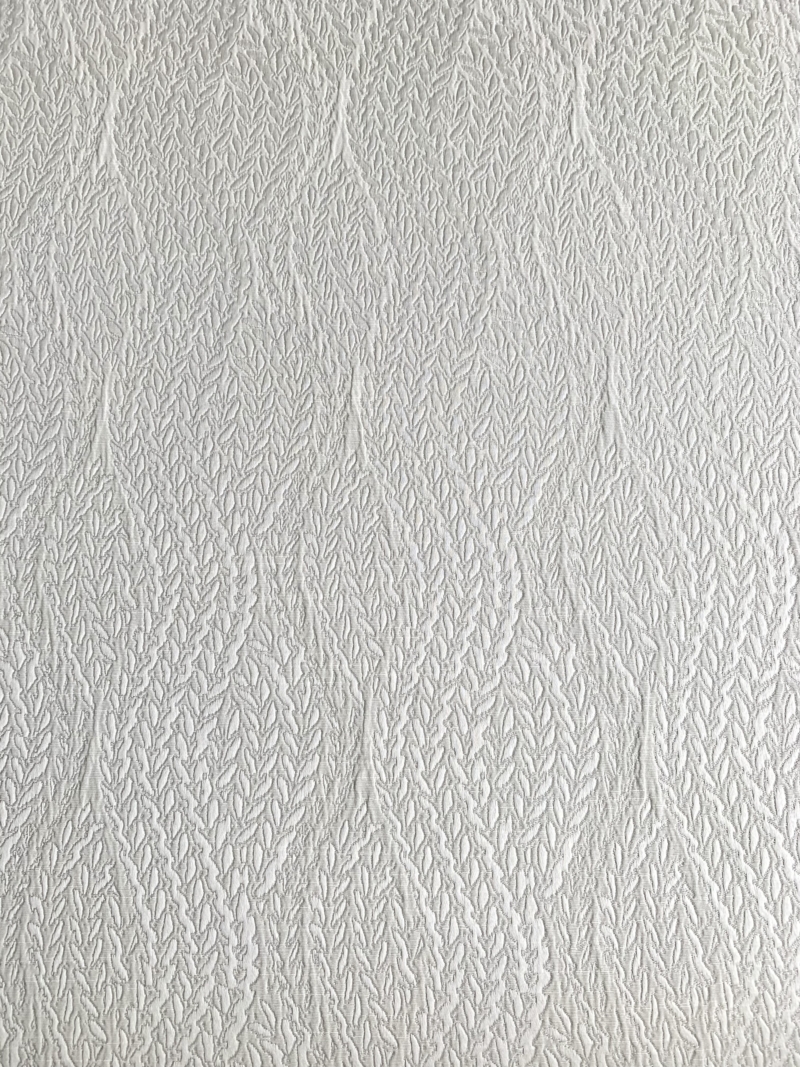 Tissu blanc glacé Zen