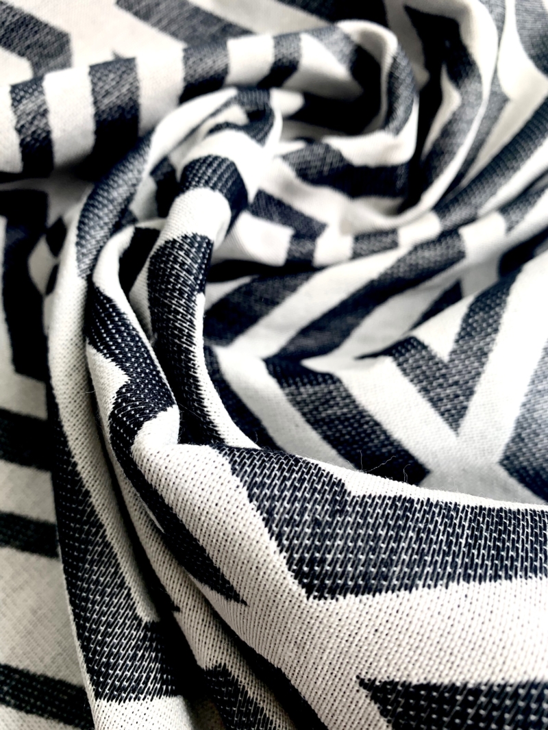 Tissu Dakar noir – Image 3