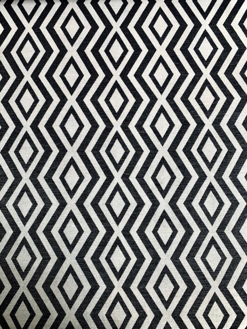 Tissu Dakar noir