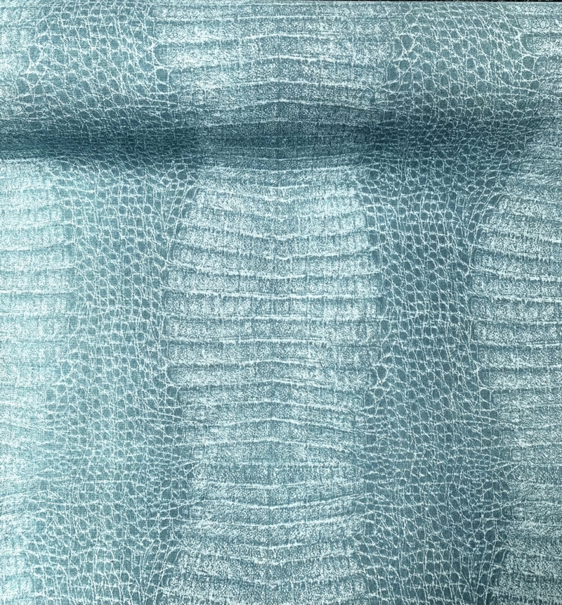 Tissu Serpe bleu – Image 2