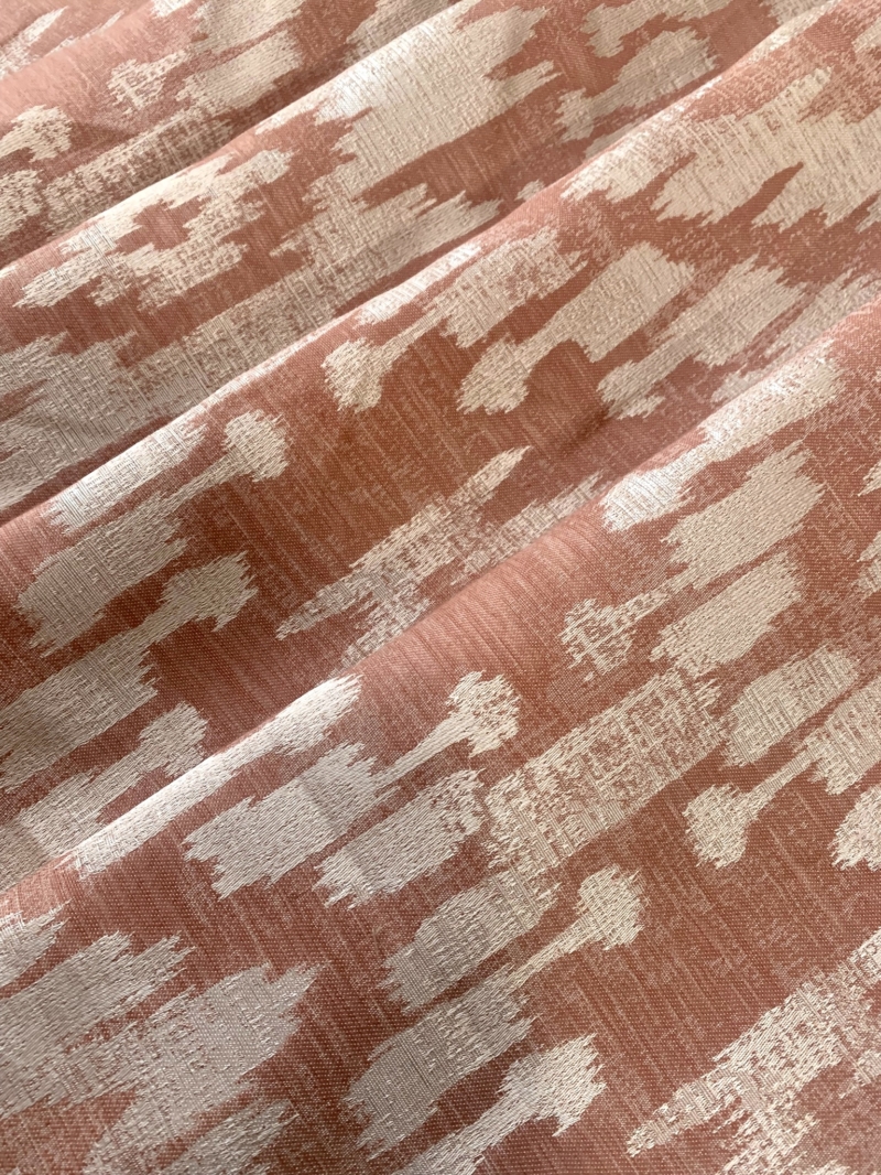 Tissu Tenerife brique – Image 2