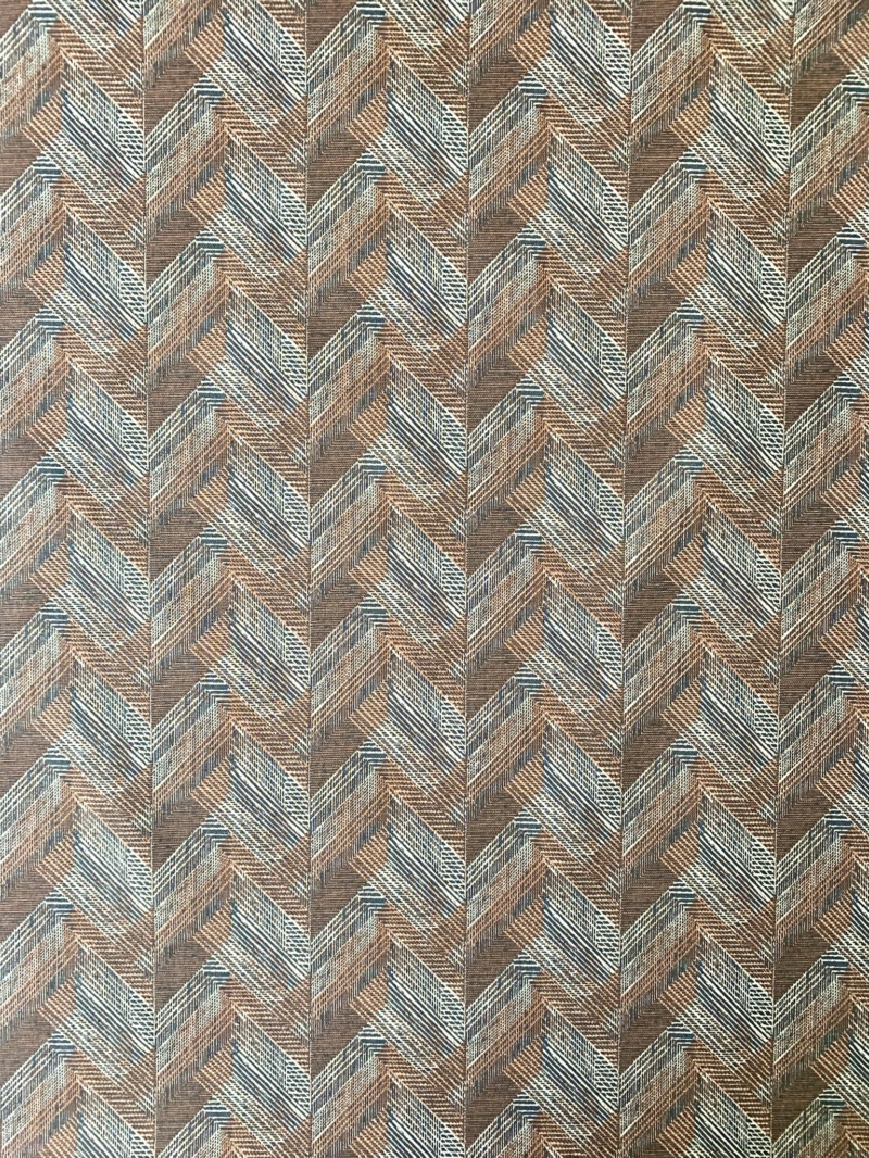 Tissu Brooklyn rouille