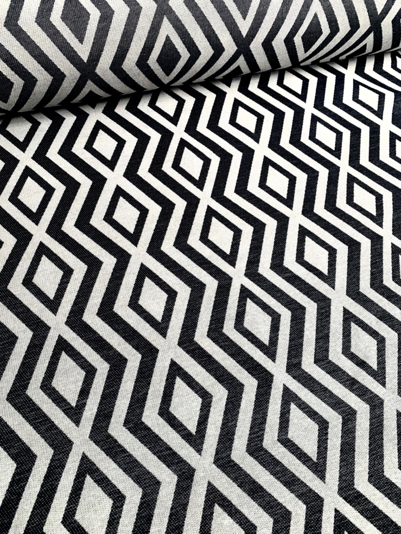 Tissu Dakar noir – Image 2