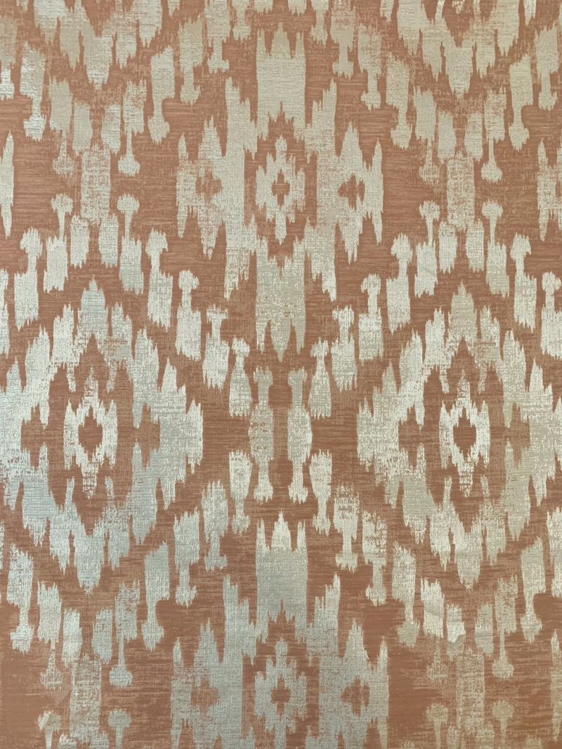 Tissu Tenerife brique
