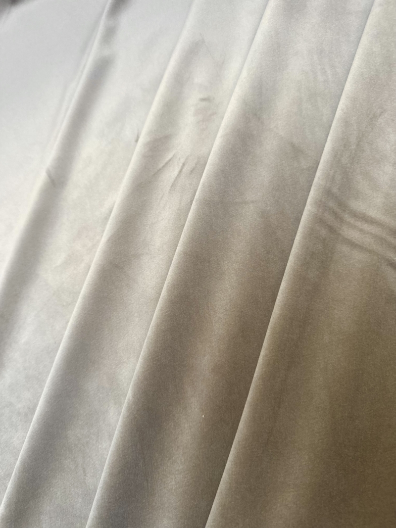 Tissu Velvet taupe – Image 3