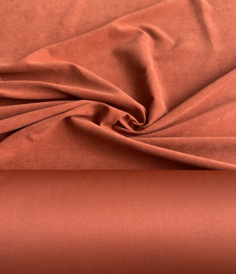 Tissu Valentina brique