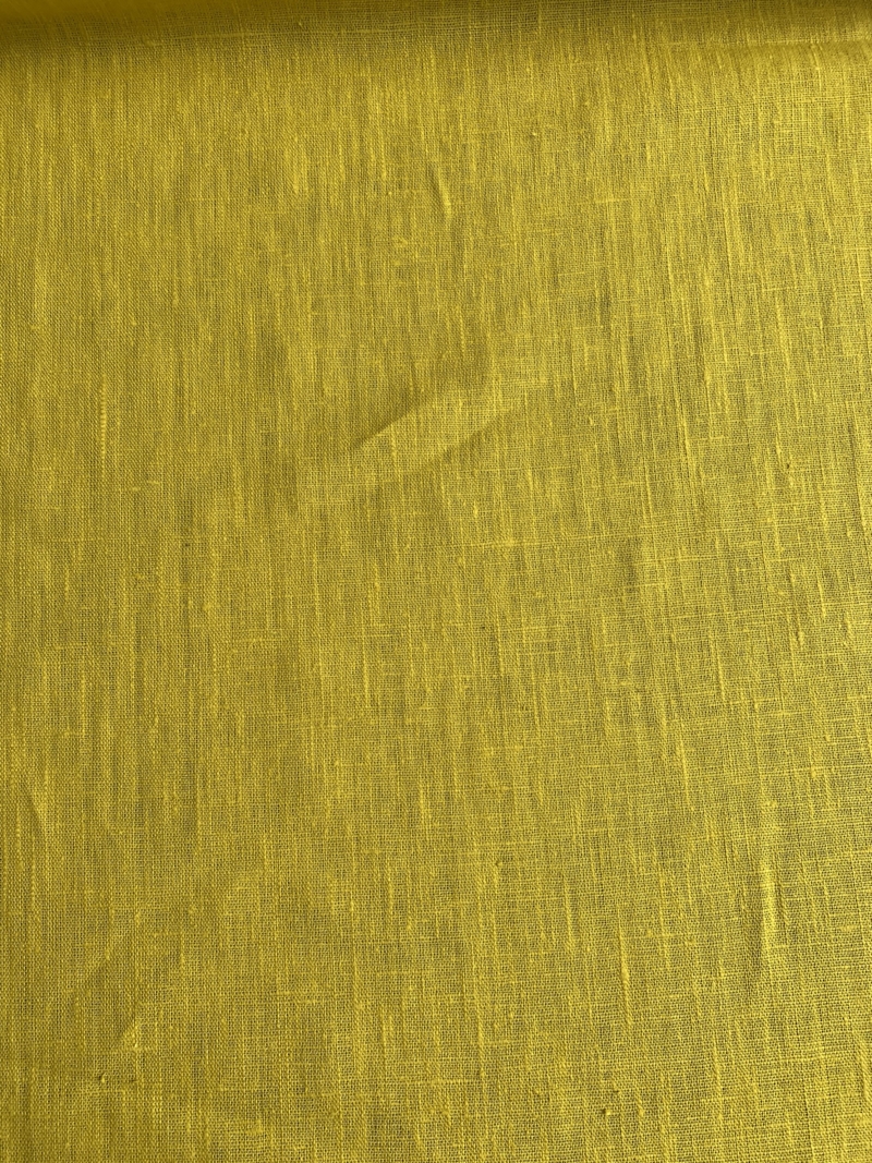 Tissu Lin jaune – Image 2