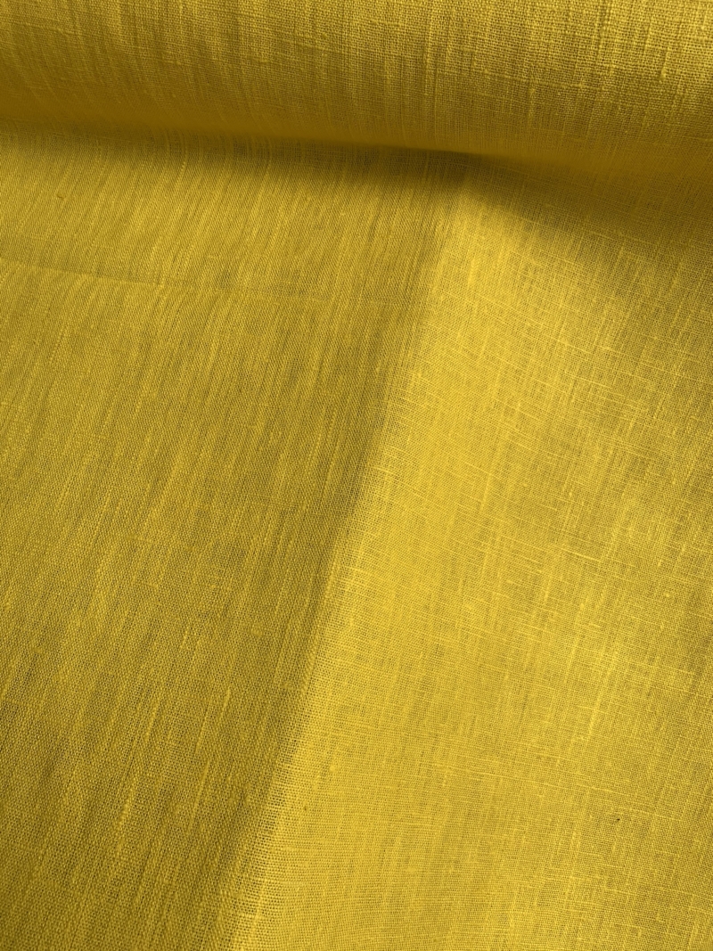 Tissu Lin jaune – Image 3