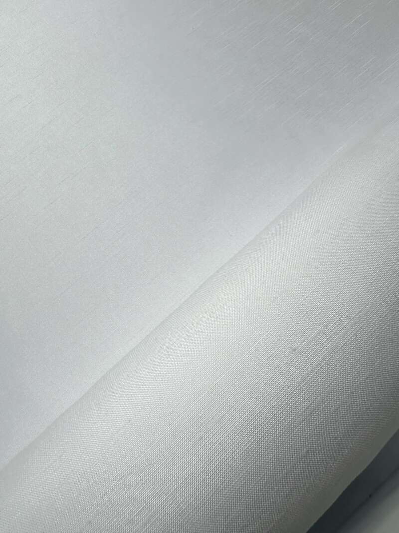 Tissu Stockolm blanc - Image 2