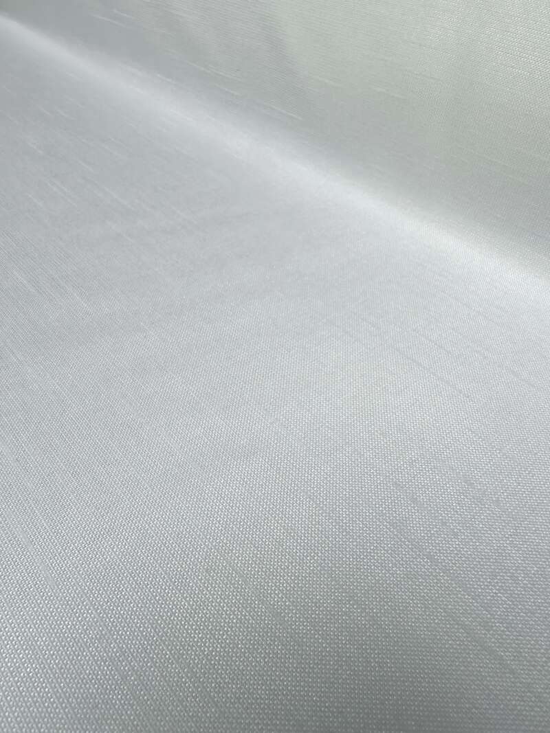Tissu Stockolm blanc - Image 3
