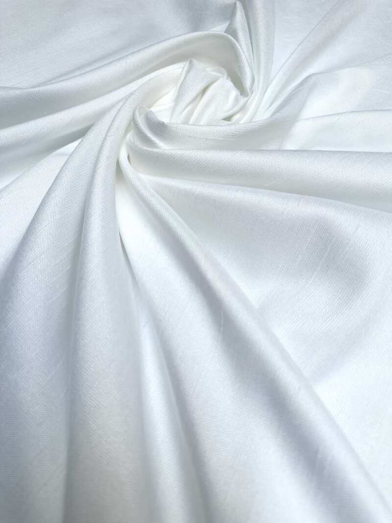 Tissu Stockolm blanc