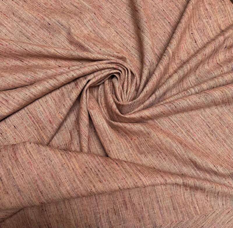 Tissu Raphia terra