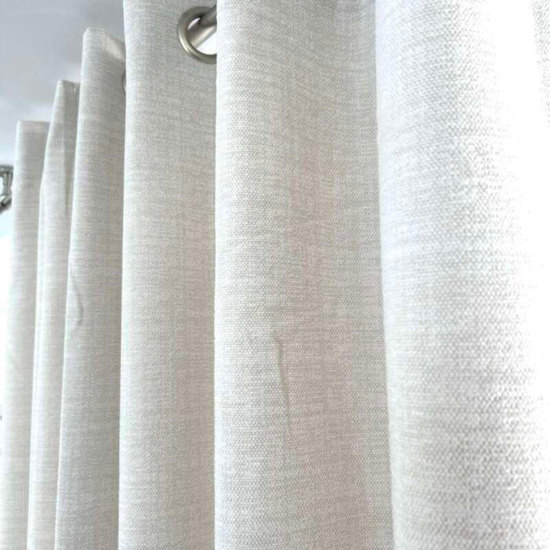 Rideaux Ester écru à oeillets