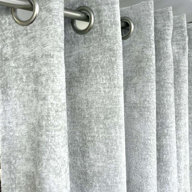 Rideaux Cocooning glacier à oeillets