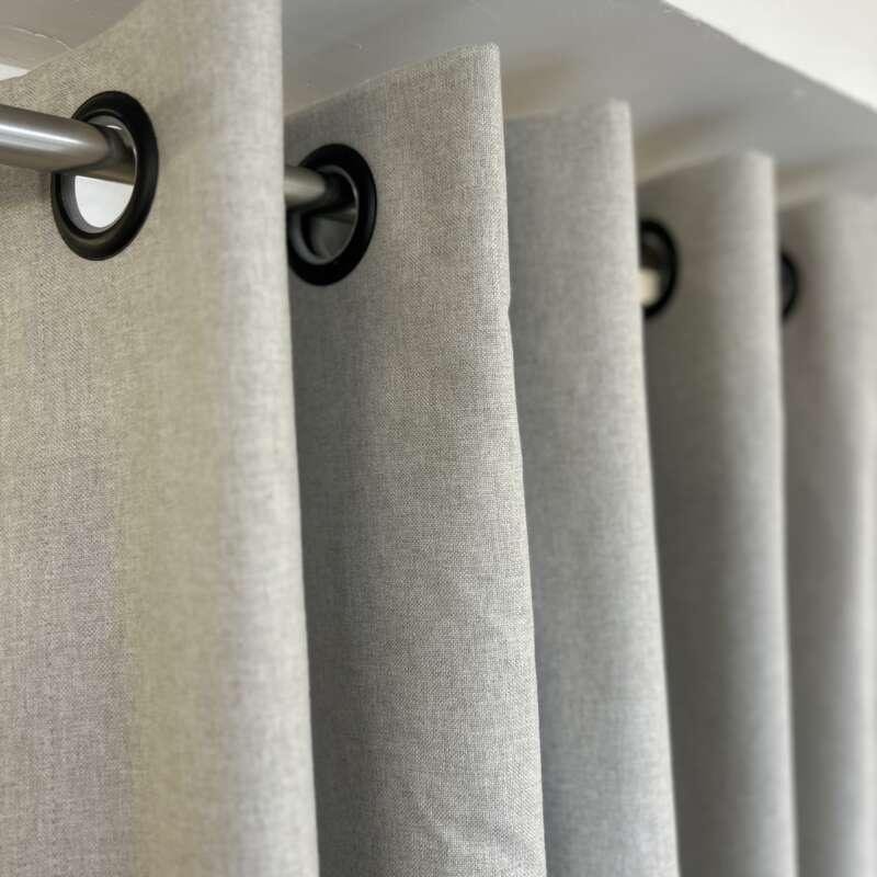 Rideaux Rime stone à oeillets