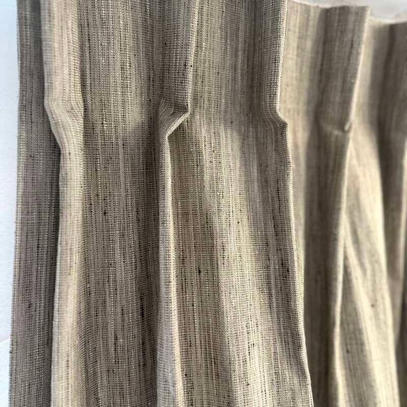 Tissu Rooibos naturel à plis flamands