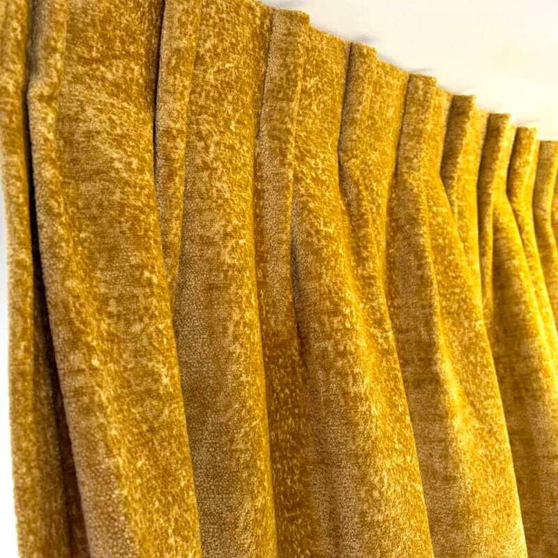 Rideaux Cocooning ocre